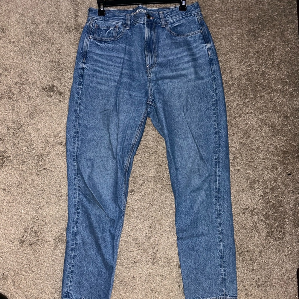 American Eagle Outfitters Light Blue High-Rise Jeans